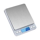 Компактные цифровые карманные весы 0,01 г x 500 г, электронные кухонные весы, измерительные инструменты для приготовления пищи из нержавеющей стали