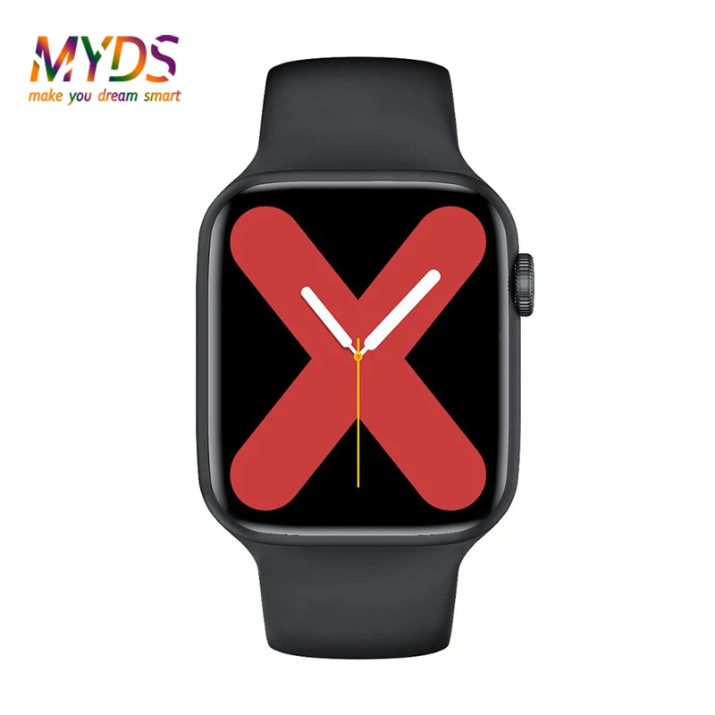 

Original W26 + Smart Watch 2021 Series 6 Bluetooth Call Heart Rate Monitor Temperature Waterproof IWO SmartWatch PK DT100 HW22