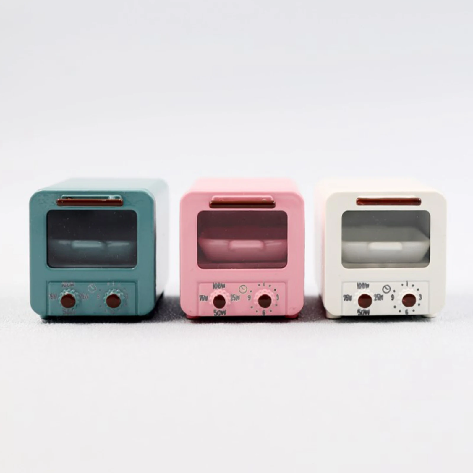 

1:12 Miniature Dollhouse Microwave Mini Doll House for 1/8 Kitchen Accessory