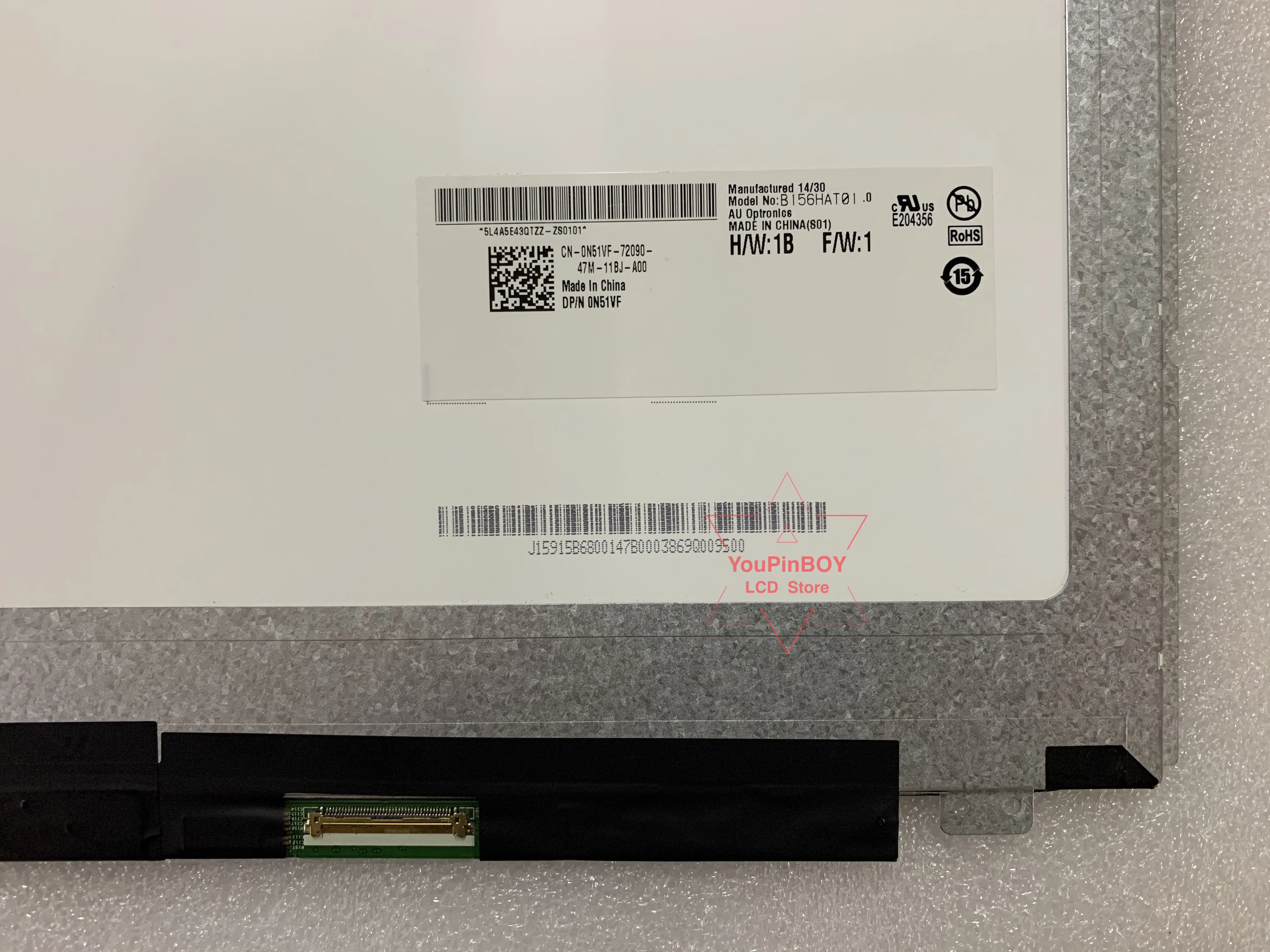 15 6 ''LP156WF5-SPA1 SP A1 B156HAT01.0 2A DP/N:0H1G7K 0RG1D2 для Dell Inspiron 5547 5548 ЖК-дисплей с сенсорным