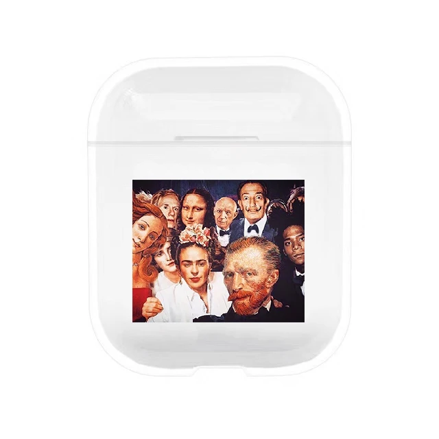 050097 Милый чехол для Apple airpods, чехол с забавным рисунком Ван Гога, беспроводной Bluetooth чехол для наушников Airpods, Мягкий защитный чехол - Цвет: 050097