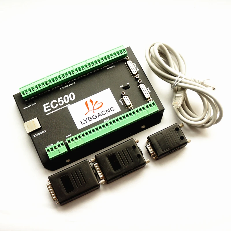 Плата управления Ethernet Mach3 EC500 фрезерный станок с ЧПУ 3/4/5/6 осей|Запчасти для