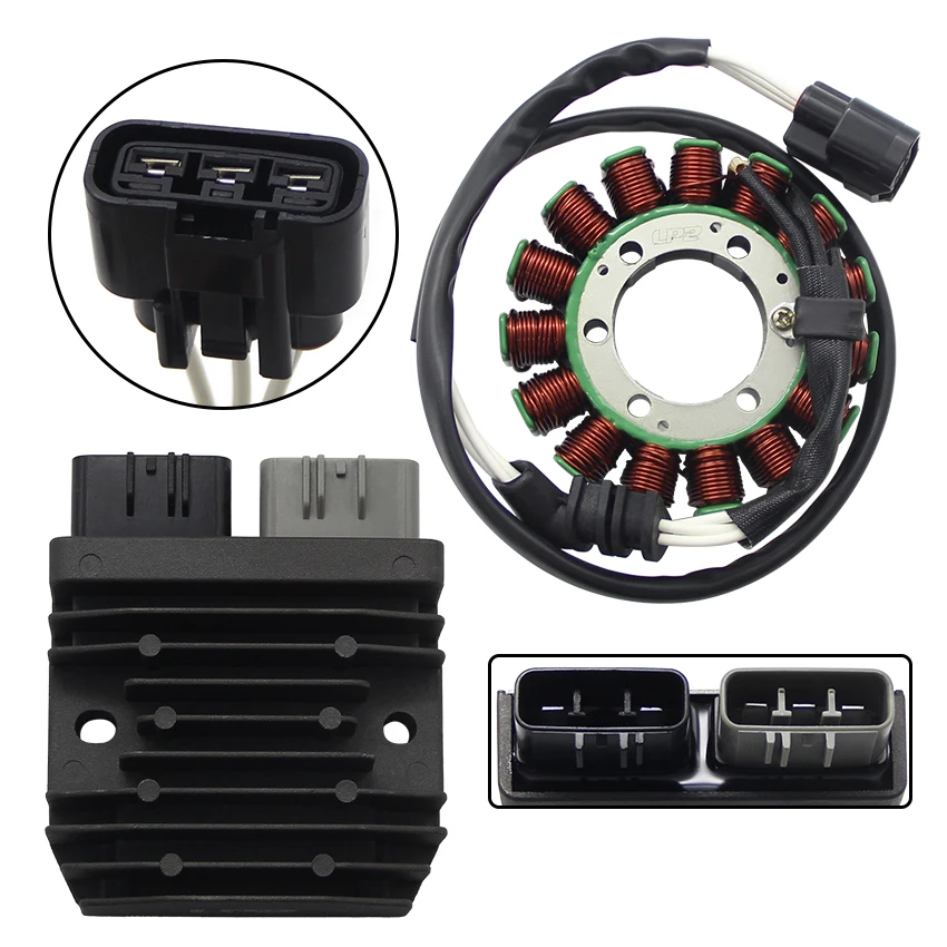 Катушка статора генератора мотоцикла + выпрямитель регулятора для Yamaha YZF-R1R R1 RaceBase