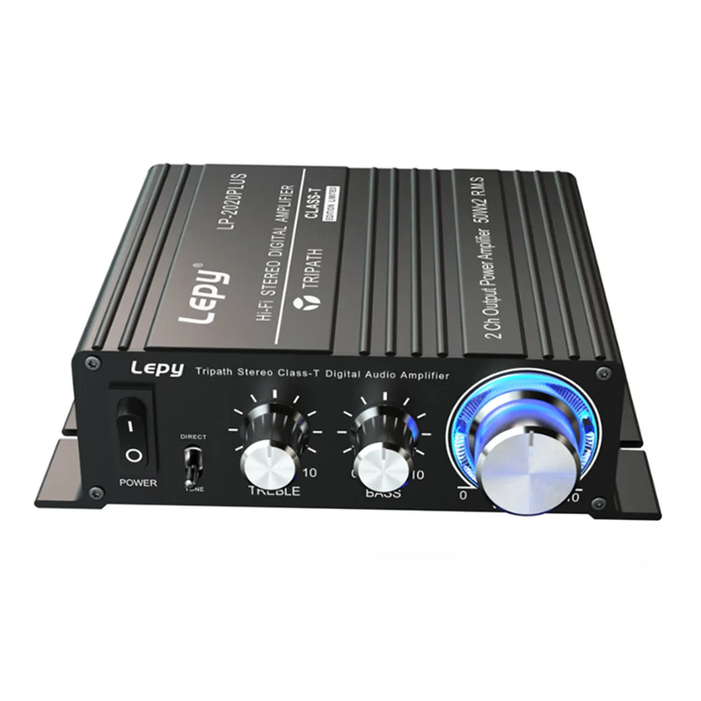 Lepy аудио усилитель HiFi стерео класс T цифровой мощности мини домашний 50 Вт *