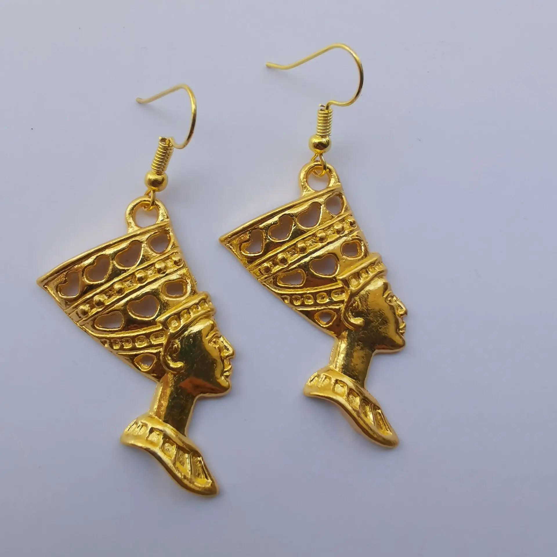 Женские дизайнерские Висячие серьги золотые подвески в стиле египетской