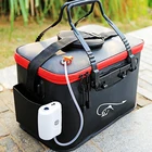 Водонепроницаемая сумка для рыбалки, вместительная многофункциональная сумка для рыболовных снастей, сумка для хранения снастей на плечо