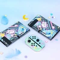 rabbit translucent soft tpu protective case for nintendo switch joycon controller cover case for nintendo switch accessories