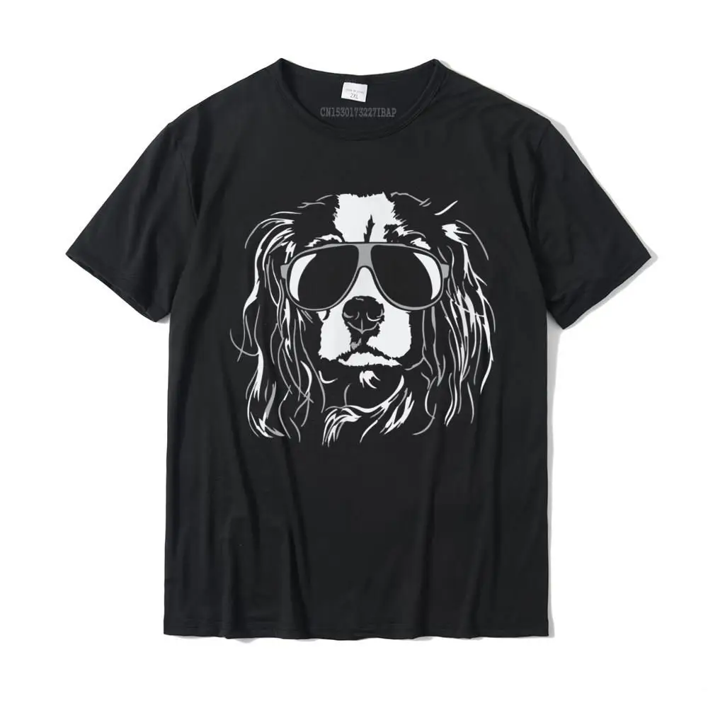 

Футболка мужская с забавным принтом гордости, топ из хлопка с принтом Чарльза и спаниеля, рубашка с принтом собаки, повседневная майка в стиле кэжуал