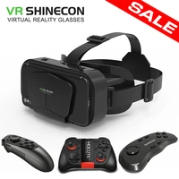new original vr shinecon sc g10 standard edition game virtual reality light glasses helmets optional controller