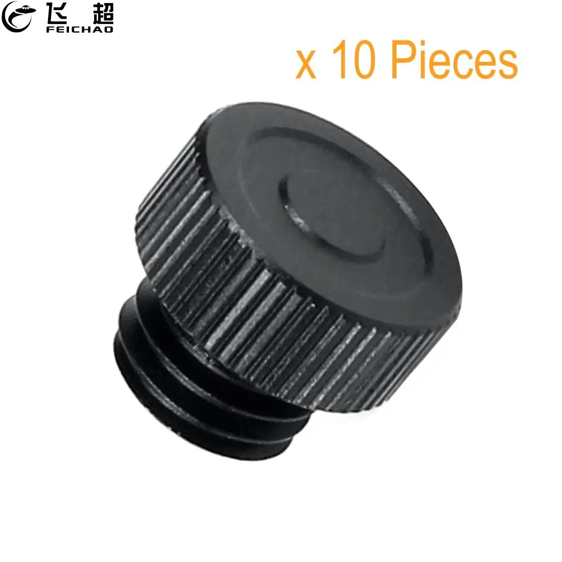 Монтажная крышка из АБС пластика труба с закрытым концом резьба М12 для жестяных