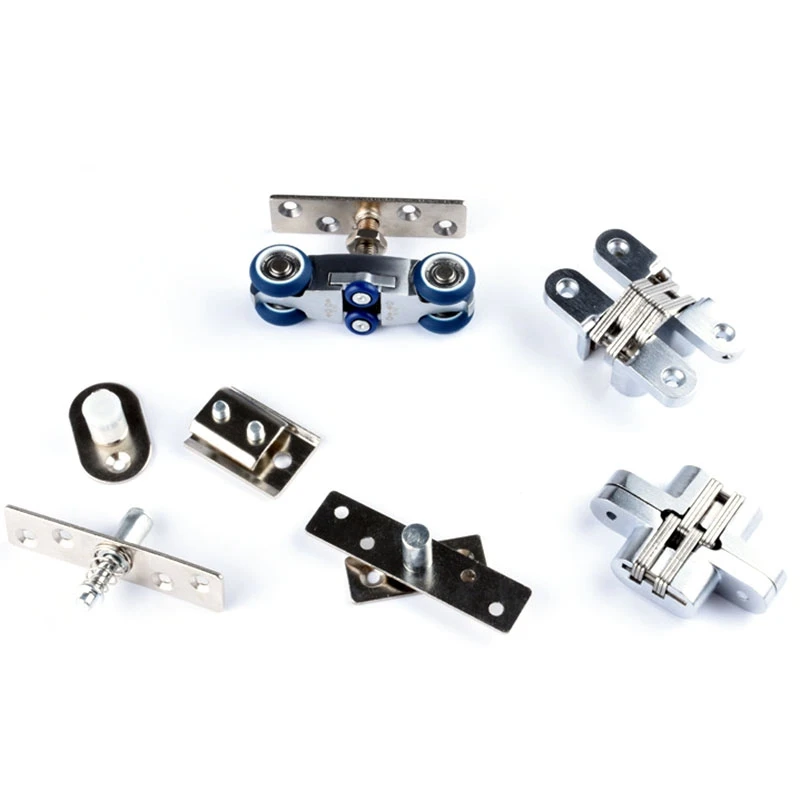 

1 Set Bifold Door Hardware Wooden Sliding Door Pulley Furniture Hardware Wheel Barn Door Roller Wall Door Roller