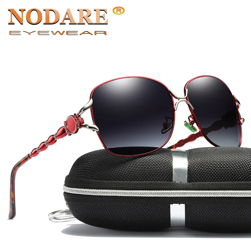 Поляризованные солнцезащитные очки в металлической оправе для мужчин и