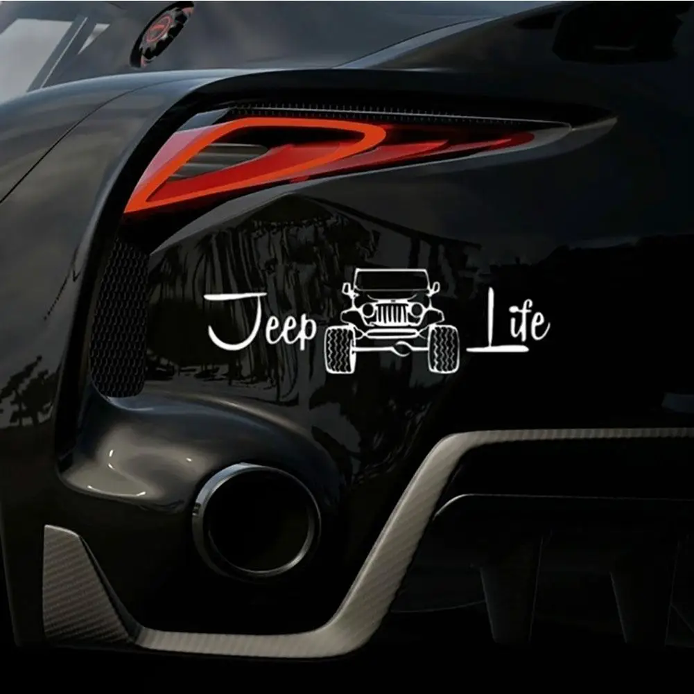 Водонепроницаемый Бампер Jeep Life для кузова автомобиля внедорожника переводная