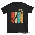 Рубашка для кайтсерфинга, винтажная ретро-рубашка для кайтсерфинга, Мужская забавная хлопковая футболка для серфинга, забавные мужские топы, забавная футболка с принтом в стиле хип-хоп