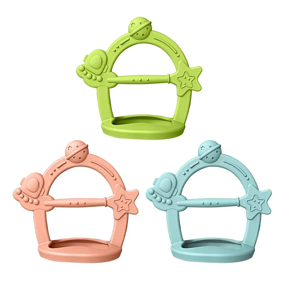 

Baby Teether Food-grade Silicone Adjustable Design Teething Toy