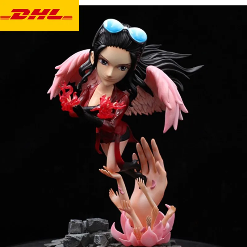 

7" One Piece Statue Nico.Robin Bust Miss.Allsunday Full-Length Portrait SD Scale Original GK Action Figure Toy BOX 17CM X2002