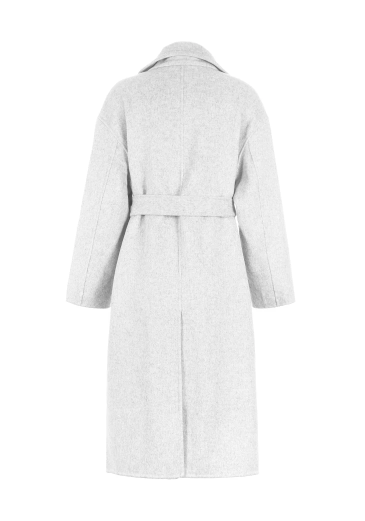Vero Moda Женское зимнее шерстяное пальто с двойными карманами | 318327554