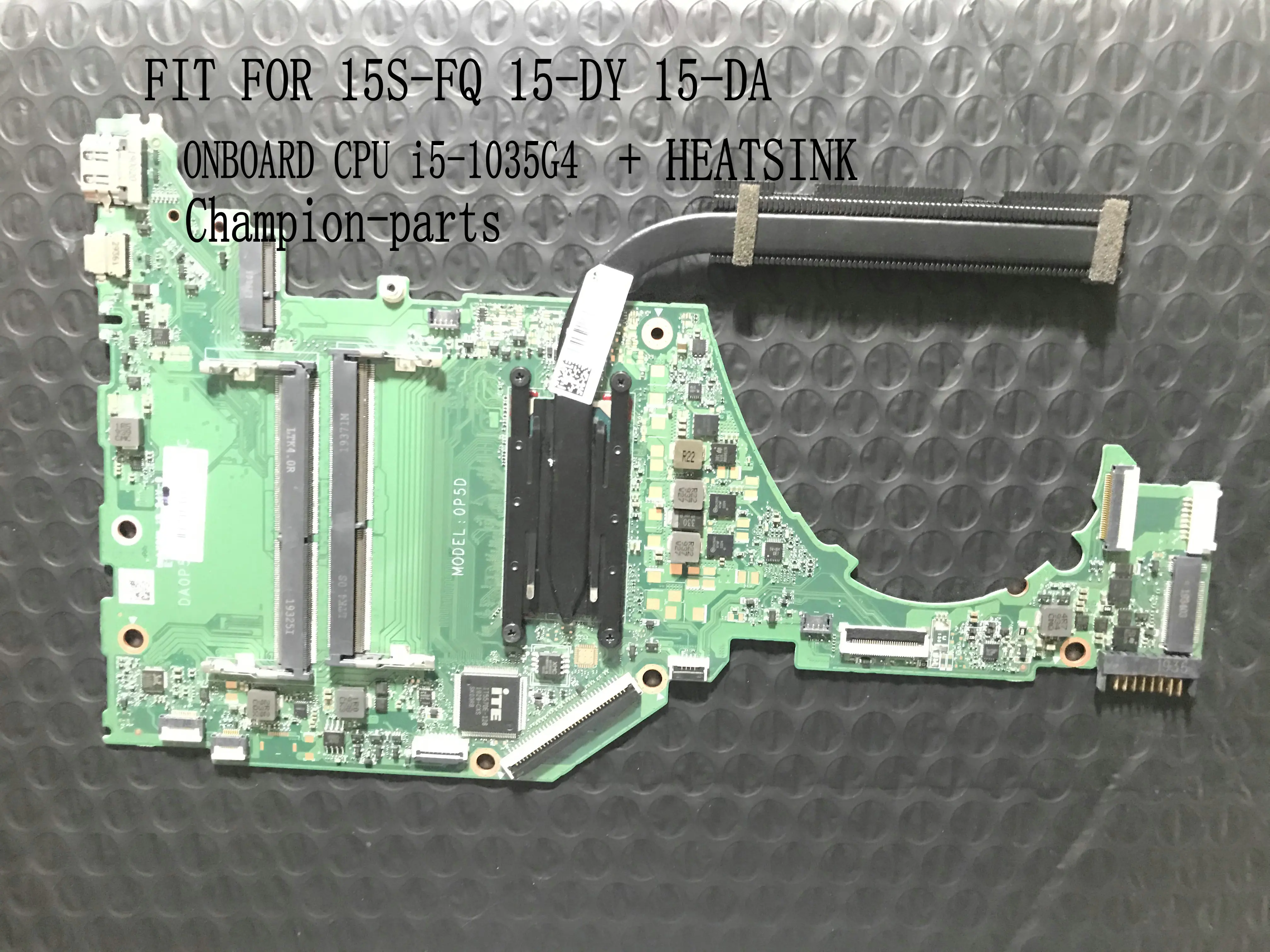 

В наличии, DA0P5DMB8C0 REV : C 0P5D для ноутбука HP 15-DY, процессор Материнская плата DDR4 + радиатор