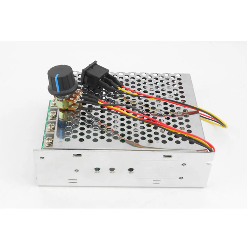 DC 10V-55 40A контроллер скорости двигателя постоянного тока Реверсивный ШИМ контроль
