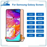oem amoled for samsung galaxy a10 a10s a20 a20s a30 a30s a40 a50 a50s a60 m40 a70 a80 lcd touch screen display digitize assembly