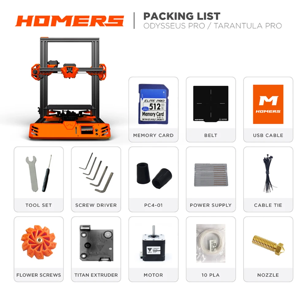 Homers Odysseus/TEVO Tarantula Pro The most Affordable 3D Printer DIY Kits in 2021 Newest | Компьютеры и офис
