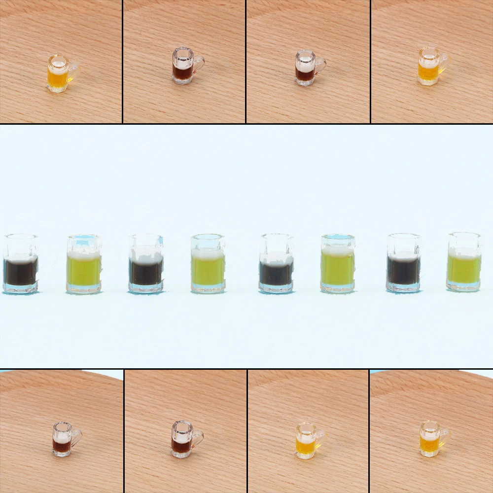 2 шт. миниатюрные кукольные мини чашки для пива|Детские кухни| |