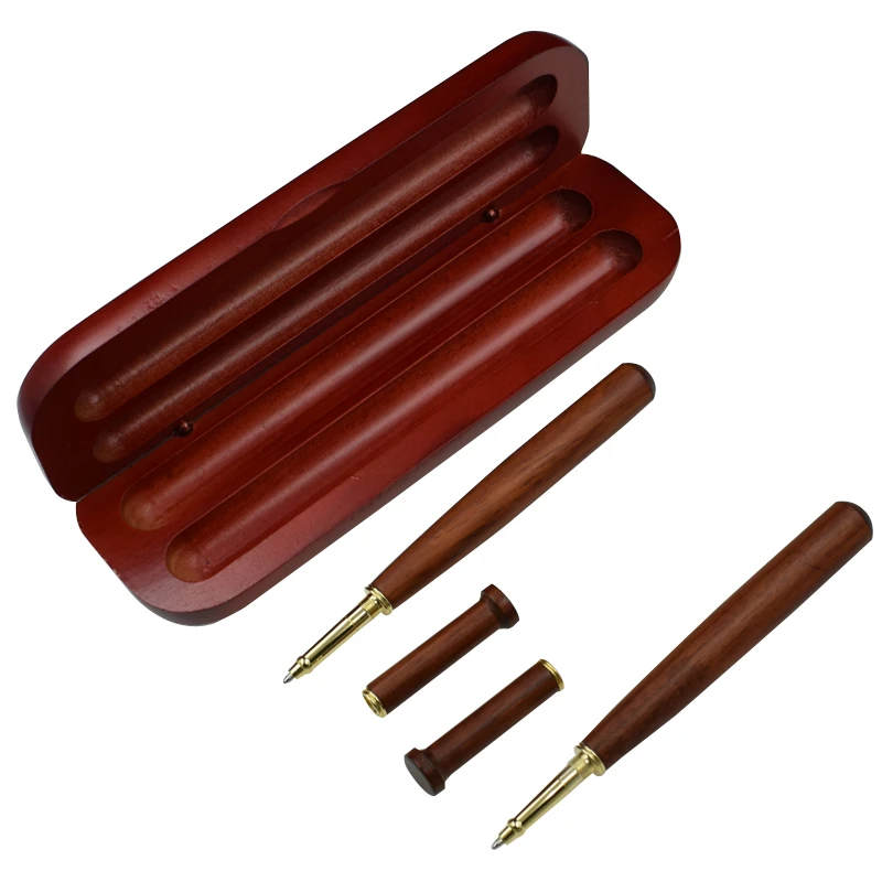 Набор из 2 х шариковых ручек и подарочной коробки для хранения 0 5 мм черных чернил