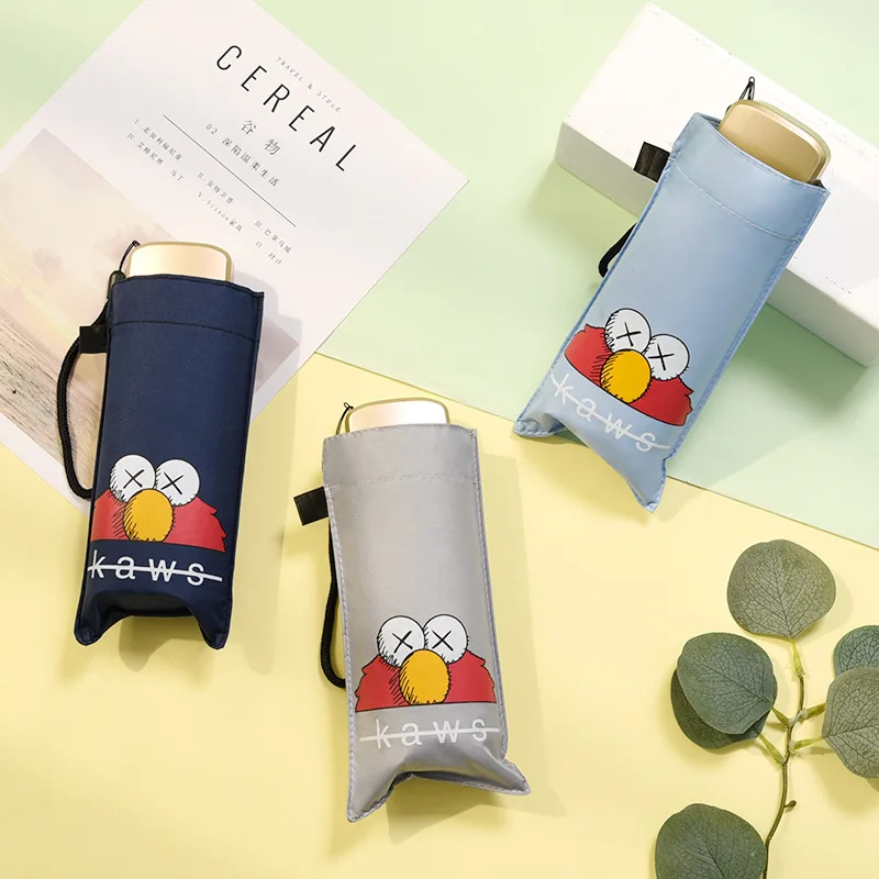 

Cartoons 5 Folding Mini Umbrella for Children for Women