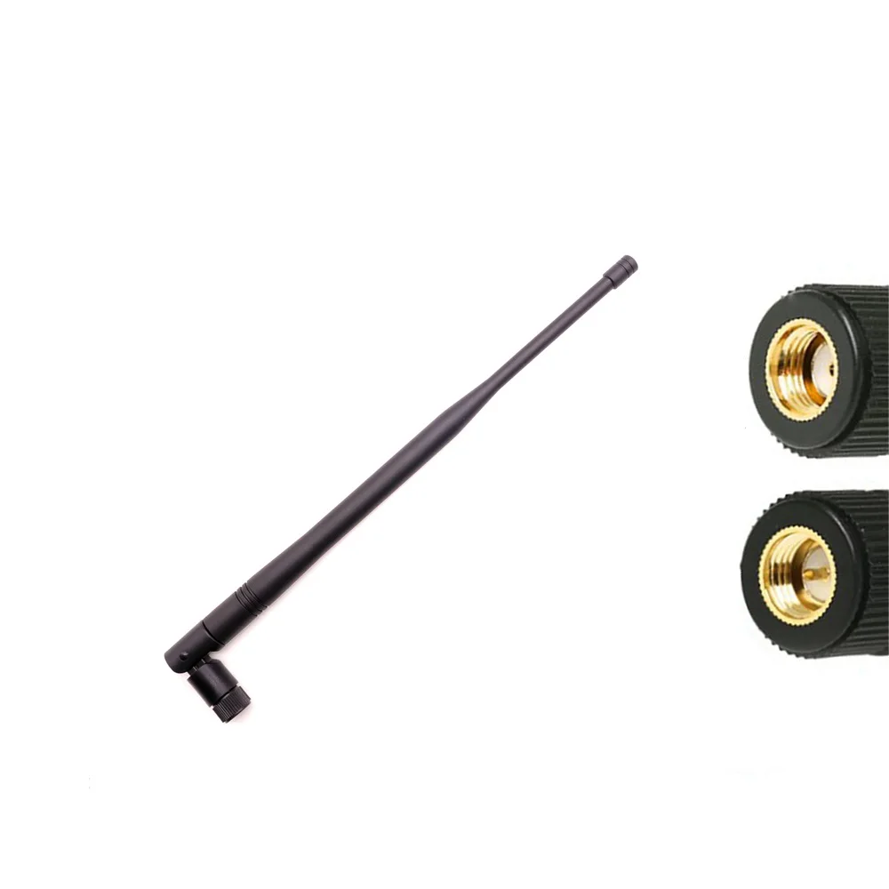 Taidacent 10 Pcs 2.4G 5G 5.8G Dual Frequency External Antenna Zigbee WIFI BLE Antenna SMA Folding 4G antenna Outdoor 1pc 2 4g 2450mhz bandpass filter wifi zigbee anti interference special