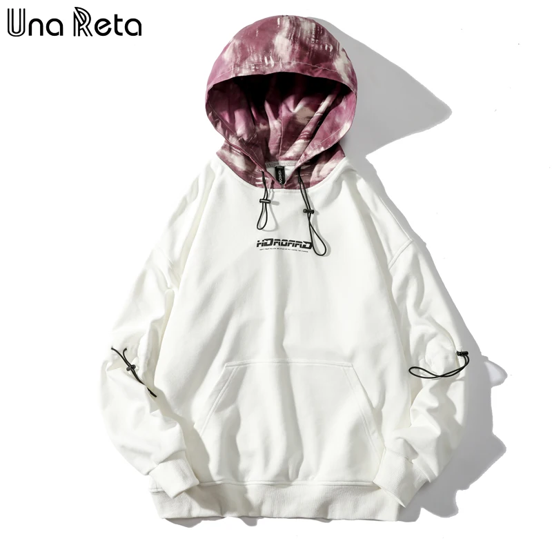 Свитшот UnaReta мужской Повседневный пуловер худи с принтом в стиле Харадзюку топ