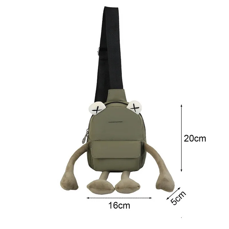 

Girl Small Bag Cartoon Cute Mini Chain Bag Casual Messenger Bag Chest Bag Unisex Shoulder Crossbody Bag Women Tote Handbag
