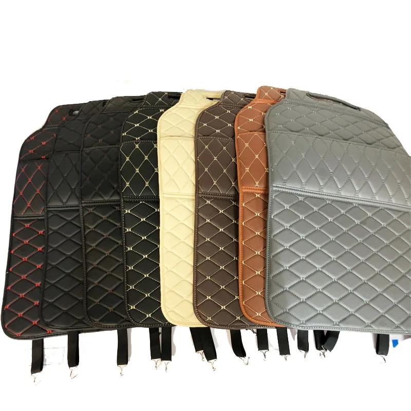 AUTOROWN Защита на заднюю часть сиденья автомобиля из искусственной кожи Органайзер