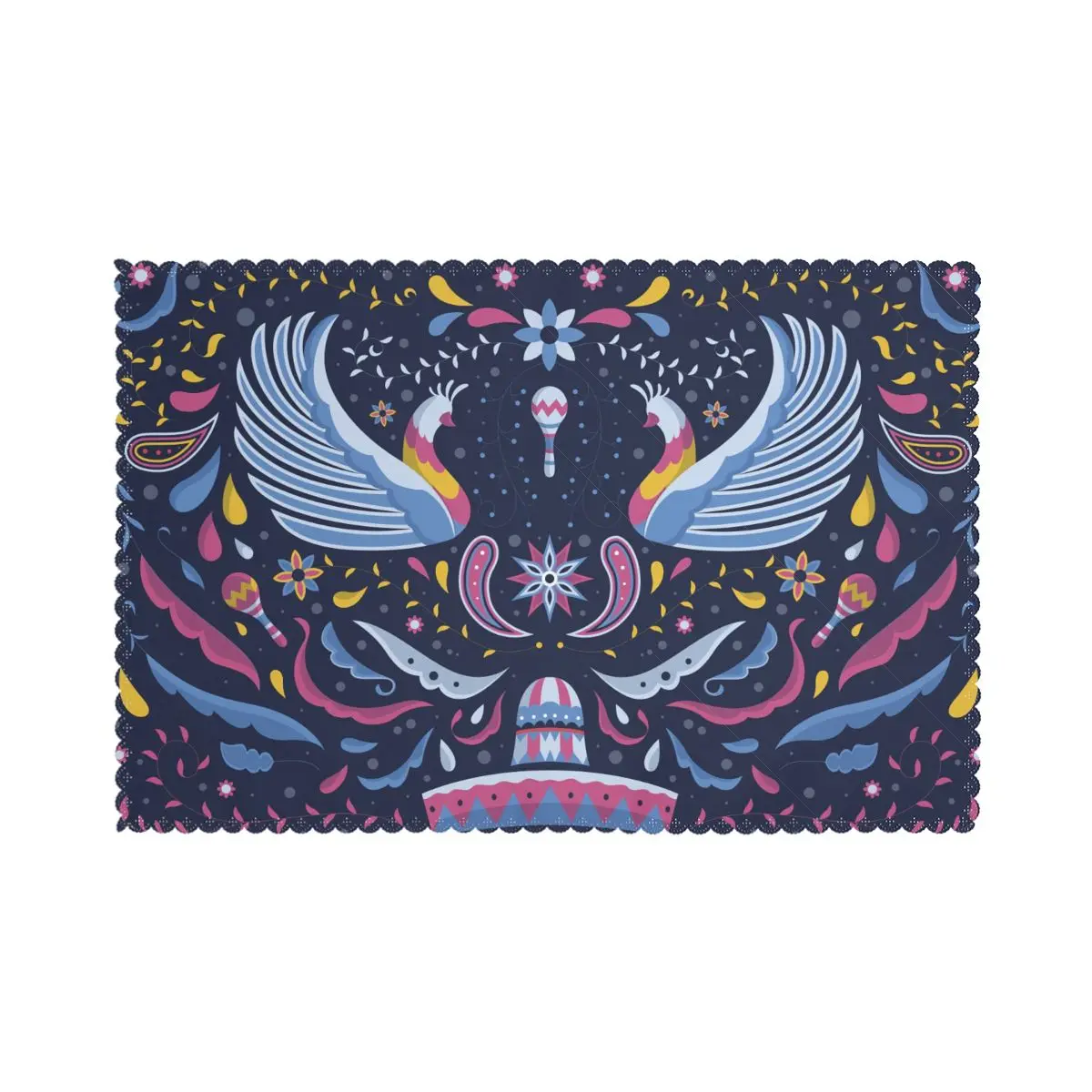 6 шт. коврики для стола с теплоизоляцией|Коврики и подложки| |