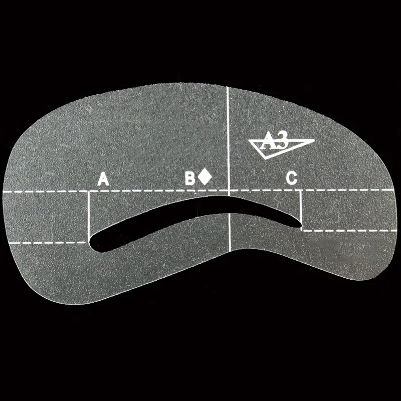 4 шт. магический трафарет для бровей стили макияжа Шаблон рисования макияжный