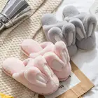 Тапочки домашние женские, из искусственного меха, мягкие, Нескользящие, SH462