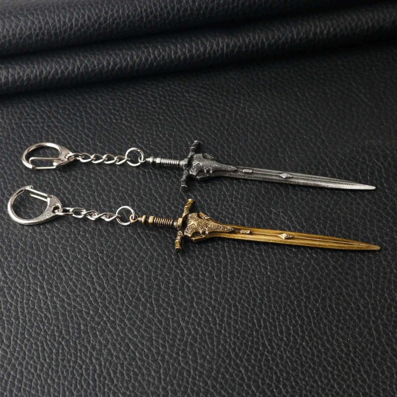 Модные брелоки из сплава с изображением героев мультфильма Game Dark Souls 3 Artorias рыцари