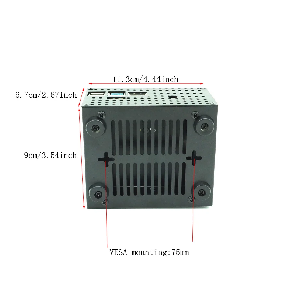 Плата расширения Raspberry Pi 4 Model B 2 5 дюйма SATA HDD/SSD X825 USB3.1 модуль мобильного жесткого
