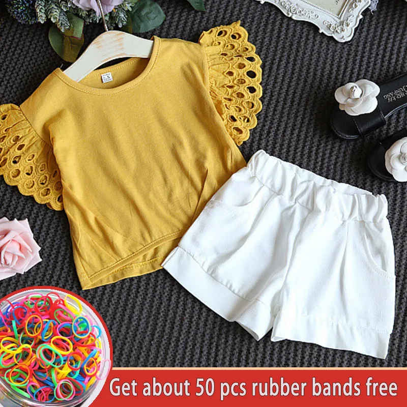 2020 летний наряд для девочек одежда малышей детей хлопковая повседневная рубашка