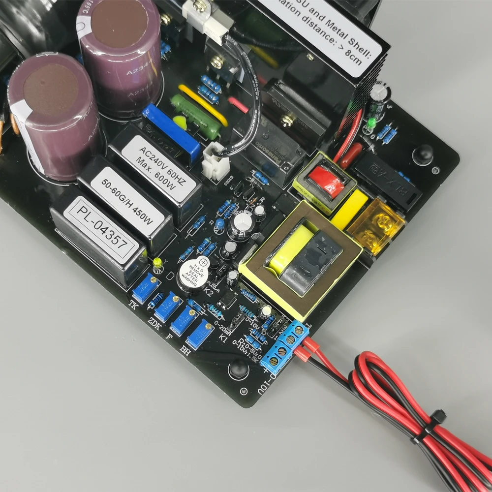 Регулируемый комплект генератора озона CE FCC ROHS 60 Гц/ч 50G грамм черная трубка 600 Вт