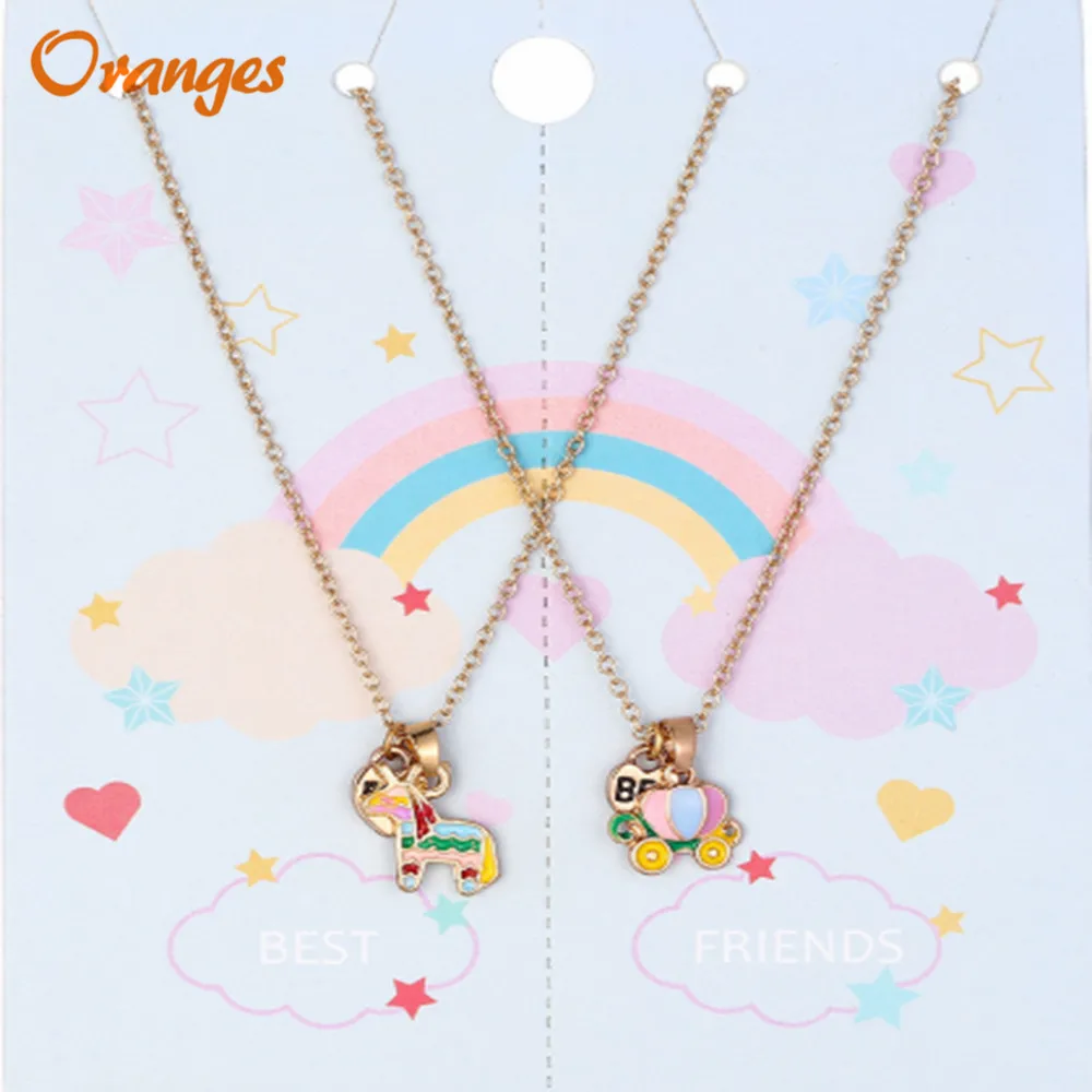 Аксессуары модная популярная бижутерия кулон подарок для женщин ожерелье пони