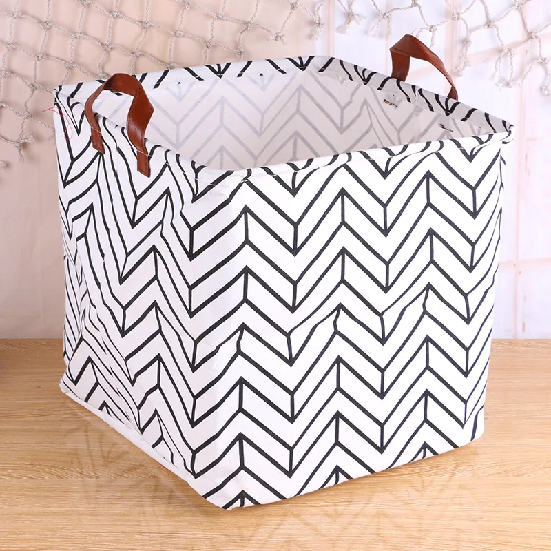 

Small Laundry Basket Kids Toy Storage Barrel Dirty Clothes Sundries Household Organizers Storage Basket