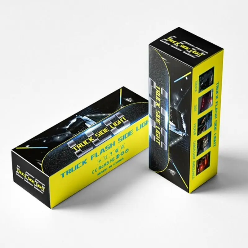 

8pcs 12 LED Amber Yellow Car Truck Emergency Warning Hazard Flash Strobe Light Bar 4300k Car Emergency Light