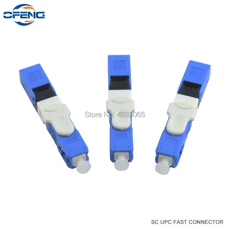 Бесплатная доставка 50 100 шт./лот FTTH ESC250D SC APC и UPC одномодовый волоконно-оптический
