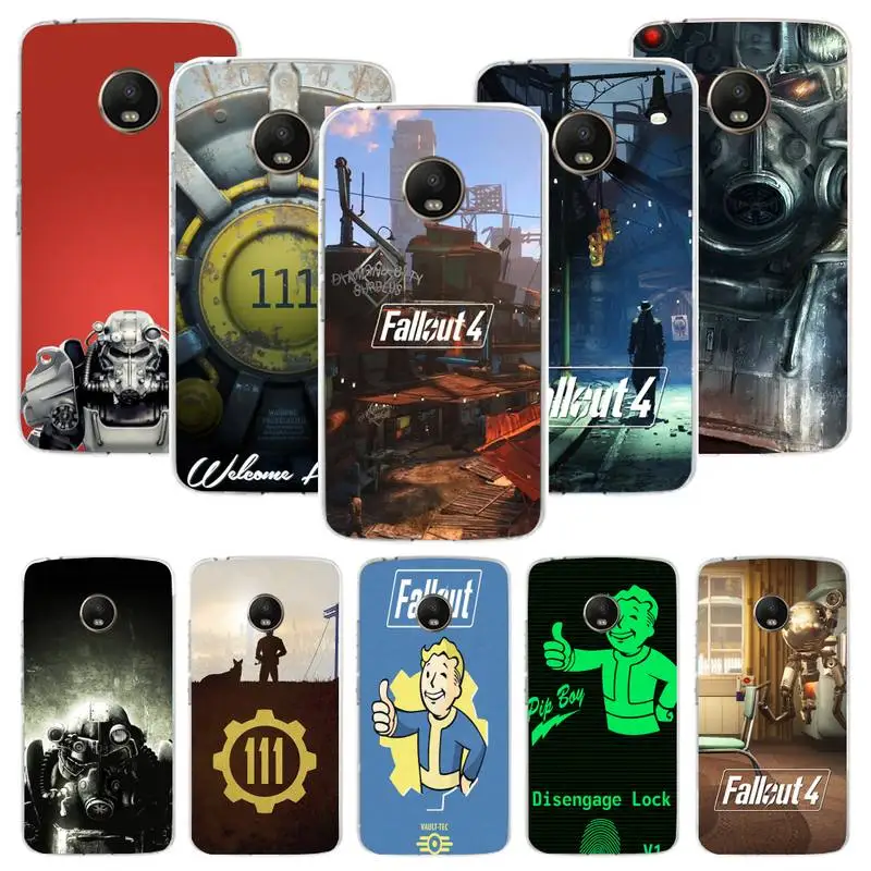 

Fallout 4 Phone Case For Samsung S20 S21 Note20 A71 A30s A52 Plus Ultra lite Transparent Nax Fundas Cover