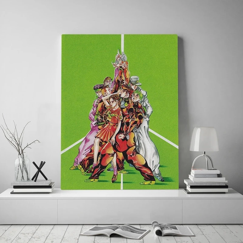 

Canvas Painting Prints Posters Home Decor Jojo S Bizarre Adventure Wall Artwork Japan Anime Role Modern Bedroom Modular Pictures
