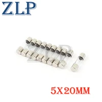 10pcs 520 fast blow glass fuses assorted kit 520mm 250v 0 1a 0 2a 0 5a 1a 2a amp tube fuses new