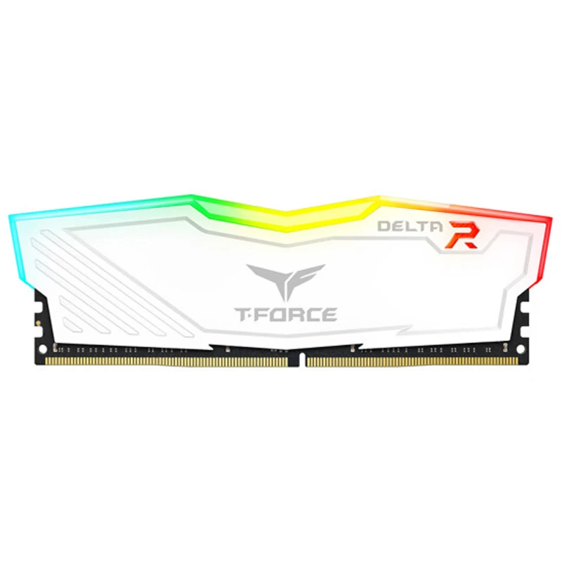 Игровой модуль оперативной памяти TEAMGROUP T-Force Delta RGB DDR4 16 ГБ 8 3200 МГц 3000 белый |
