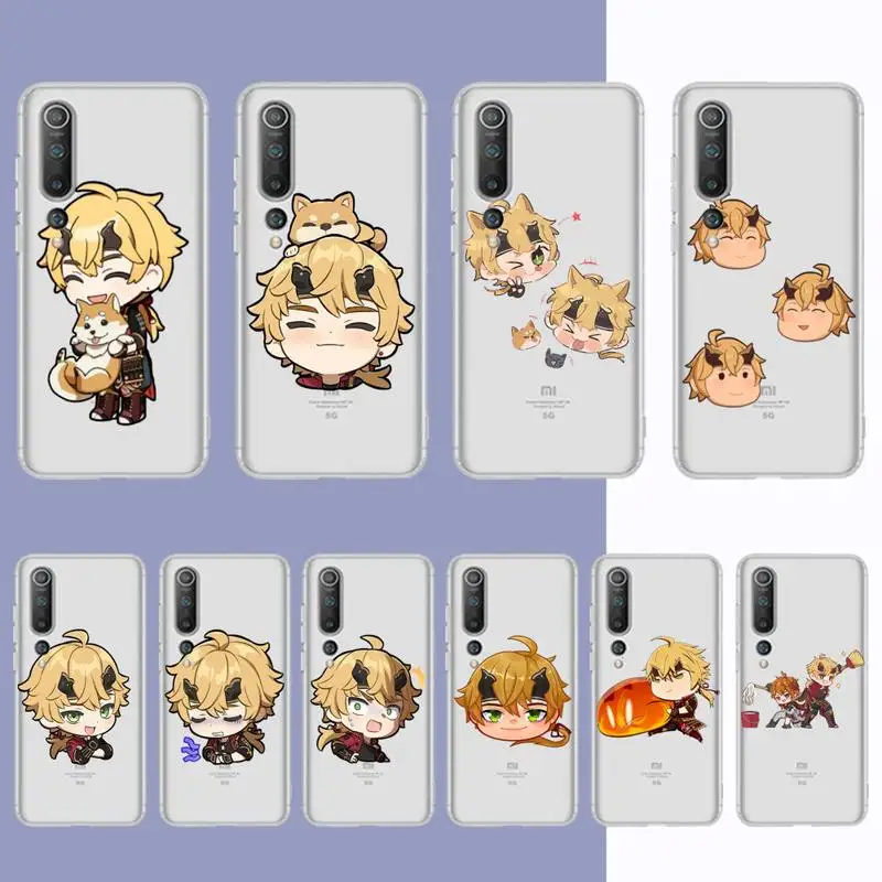 

Genshin Impact ThoMa Phone Case For Redmi Note 5 7 8 9 10 A K20 pro max lite for Xiaomi 10pro 10T