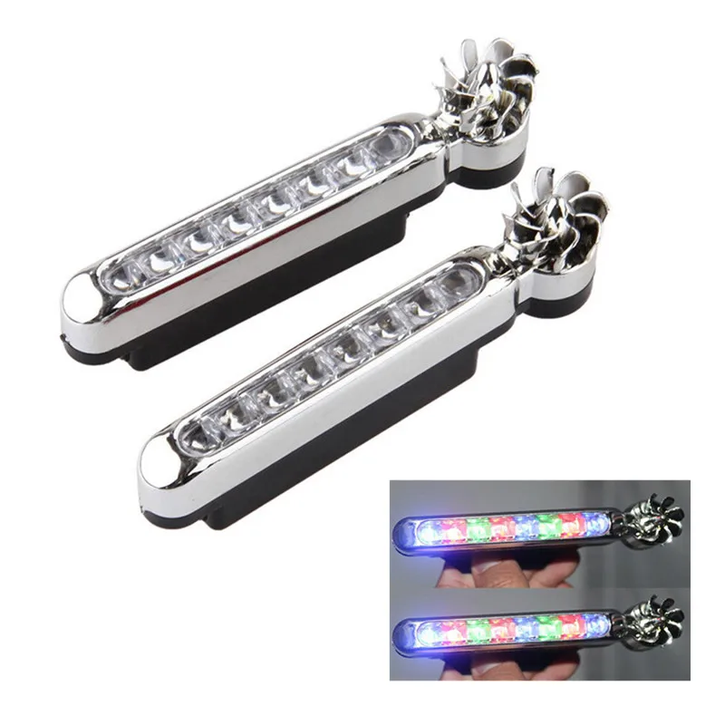 1 шт автомобильные лампы с ветровым приводом 8 светодиодный дневные ходовые огни