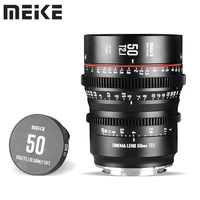 meike 50mm t2 1 s35 manual focus cine lens for canon ef mount eos c700pl 300 mark ii c300 mark iii zcam e2 s6 6k terra 4k 6k